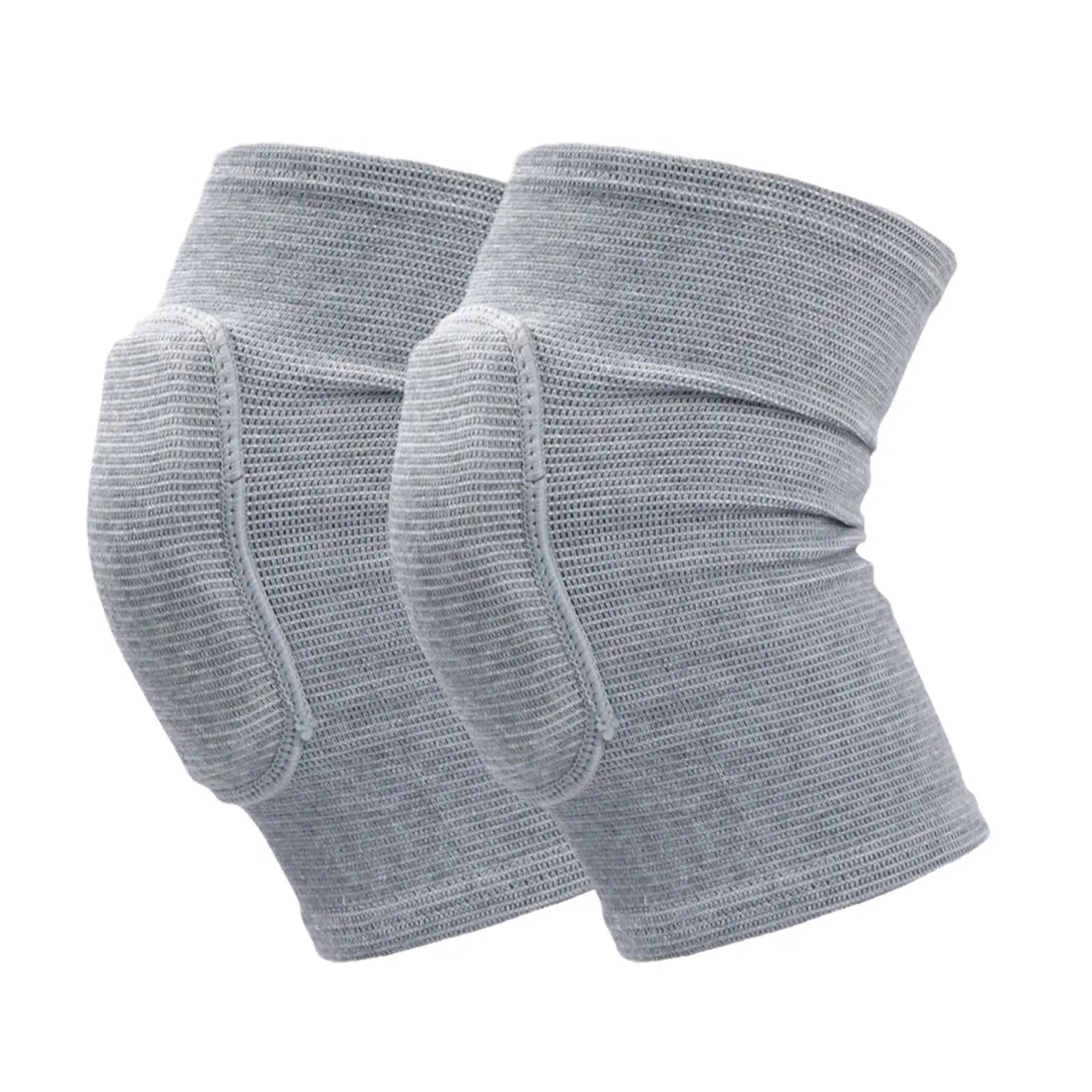 Sports Compression Knee Pads 2-Pack | Thickened Sponge Knee Brace | Workout, Dance & Training Support Sports Compression Knee Pads (2-Pack) — Thickened Sponge Knee Brace Support for Workouts, Dance & Training