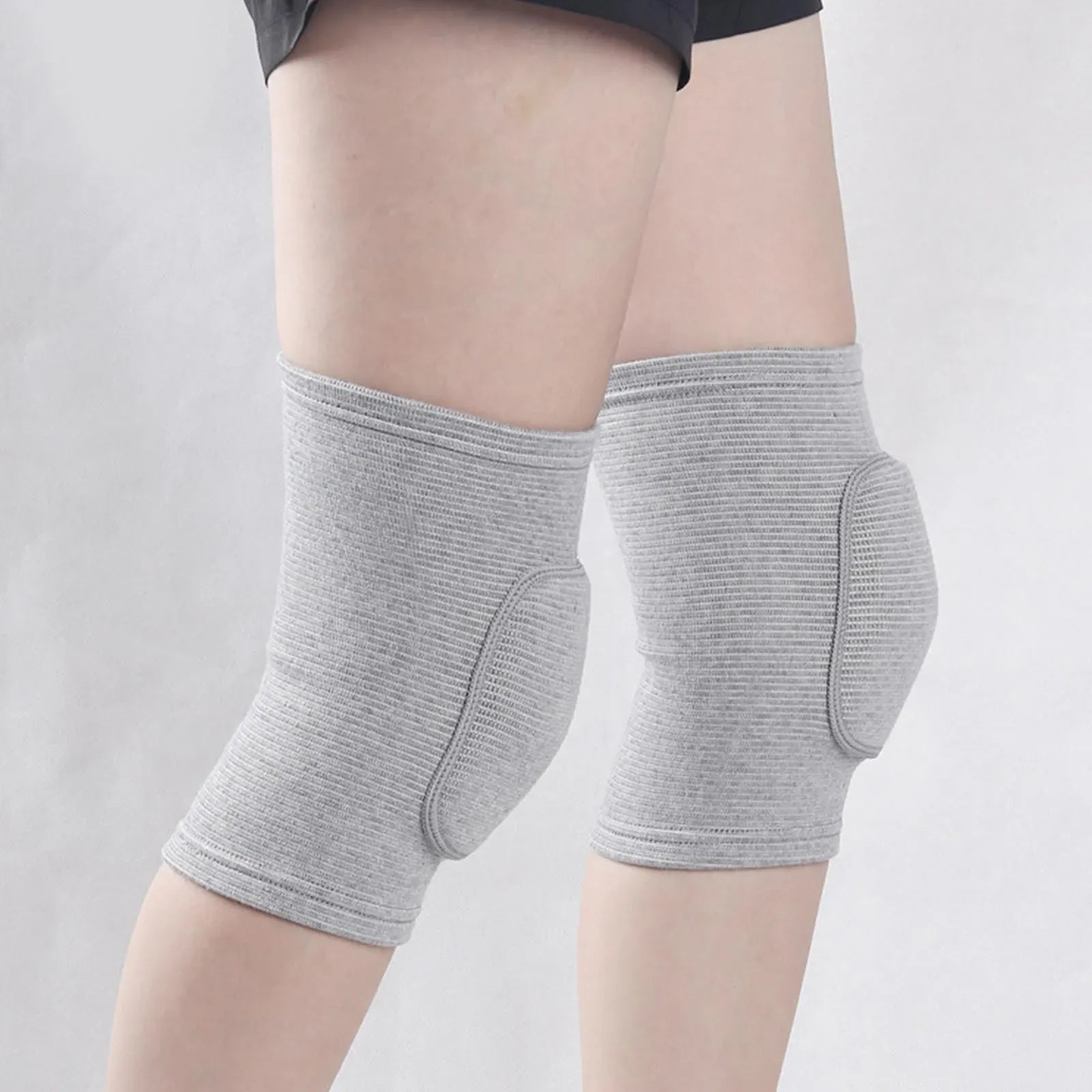 Sports Compression Knee Pads 2-Pack | Thickened Sponge Knee Brace | Workout, Dance & Training Support Sports Compression Knee Pads (2-Pack) — Thickened Sponge Knee Brace Support for Workouts, Dance & Training