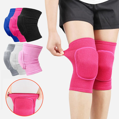 Sports Compression Knee Pads 2-Pack | Thickened Sponge Knee Brace | Workout, Dance & Training Support Sports Compression Knee Pads (2-Pack) — Thickened Sponge Knee Brace Support for Workouts, Dance & Training