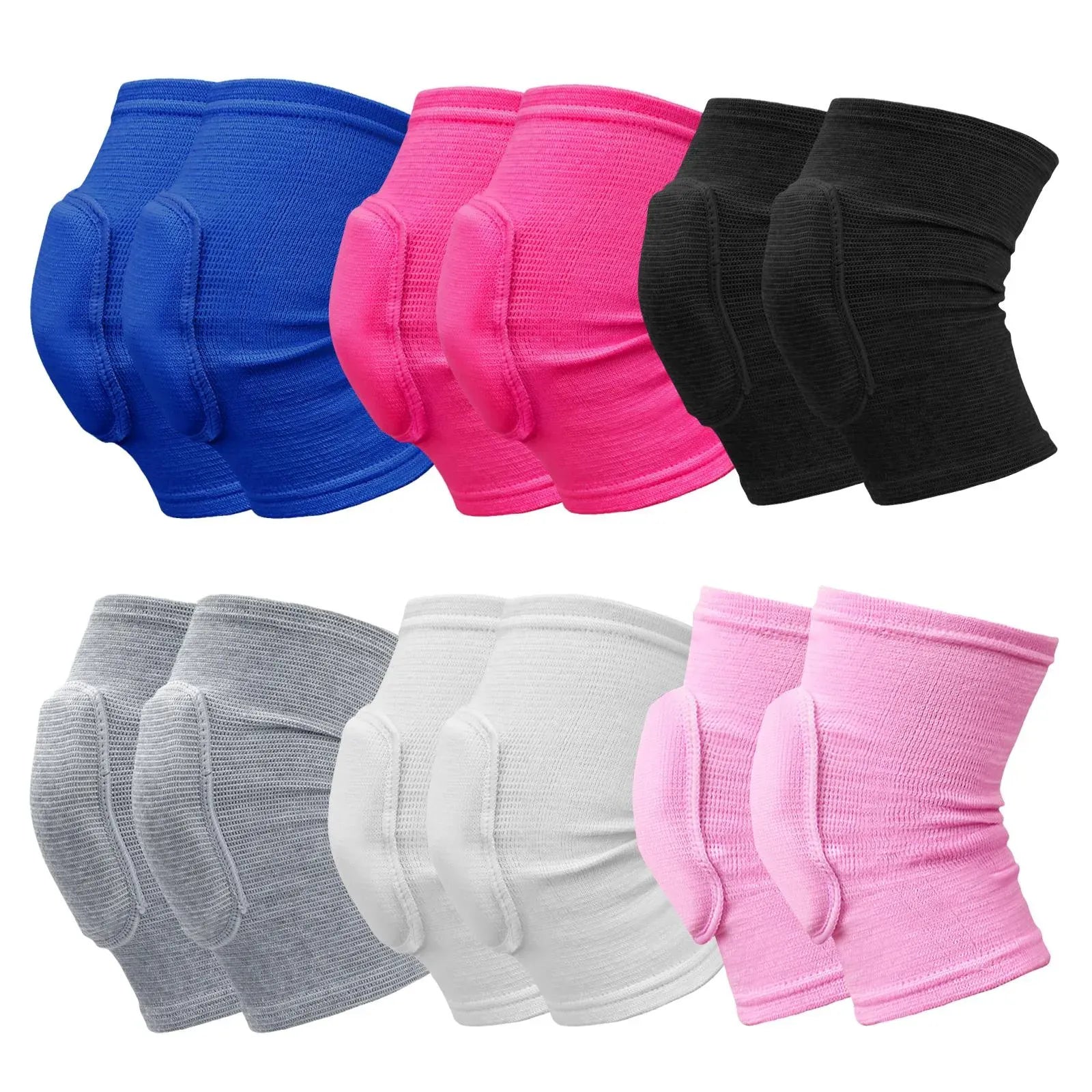 Sports Compression Knee Pads 2-Pack | Thickened Sponge Knee Brace | Workout, Dance & Training Support Sports Compression Knee Pads (2-Pack) — Thickened Sponge Knee Brace Support for Workouts, Dance & Training