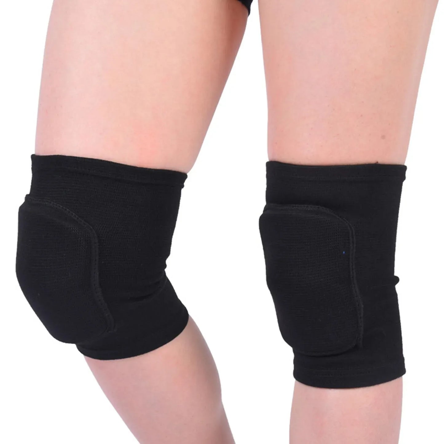 Sports Compression Knee Pads 2-Pack | Thickened Sponge Knee Brace | Workout, Dance & Training Support Sports Compression Knee Pads (2-Pack) — Thickened Sponge Knee Brace Support for Workouts, Dance & Training