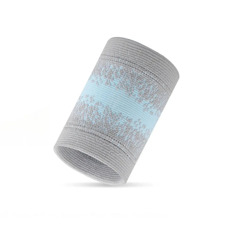 Sports Wristband Wrist Brace — Breathable Support for Gym, Running & Basketball Sports Wristband & Wrist Support Brace — Breathable, Sweat-Absorbing for Running, Basketball & Gym