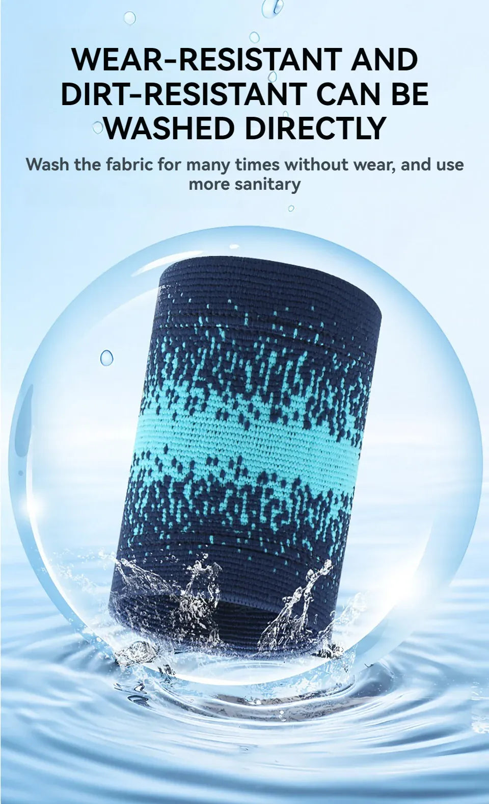 Sports Wristband Wrist Brace — Breathable Support for Gym, Running & Basketball Sports Wristband & Wrist Support Brace — Breathable, Sweat-Absorbing for Running, Basketball & Gym