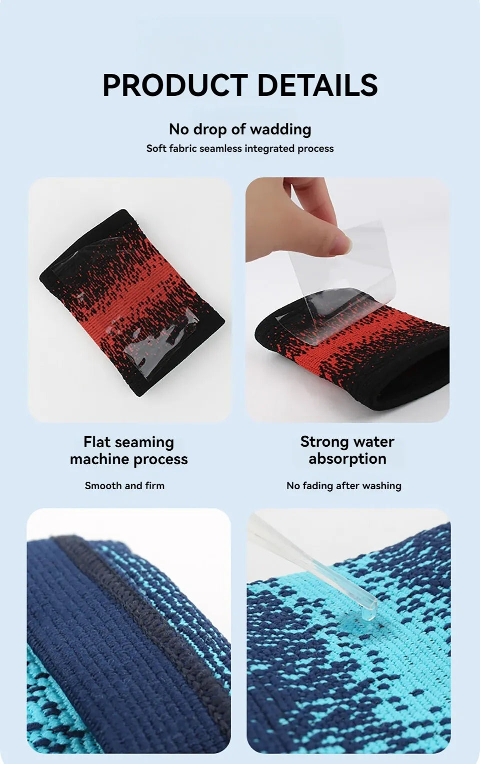 Sports Wristband Wrist Brace — Breathable Support for Gym, Running & Basketball Sports Wristband & Wrist Support Brace — Breathable, Sweat-Absorbing for Running, Basketball & Gym