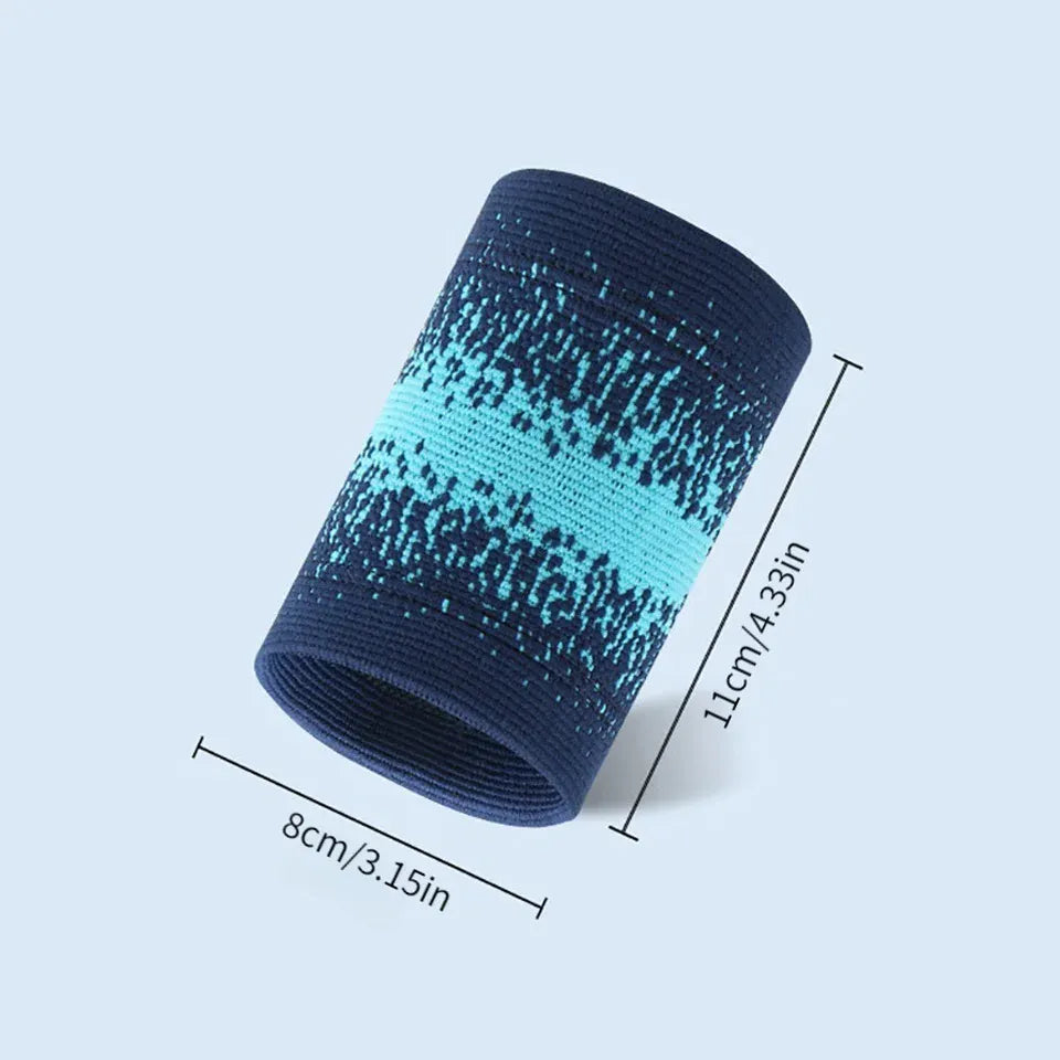 Sports Wristband Wrist Brace — Breathable Support for Gym, Running & Basketball Sports Wristband & Wrist Support Brace — Breathable, Sweat-Absorbing for Running, Basketball & Gym