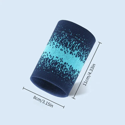 Sports Wristband Wrist Brace — Breathable Support for Gym, Running & Basketball Sports Wristband & Wrist Support Brace — Breathable, Sweat-Absorbing for Running, Basketball & Gym