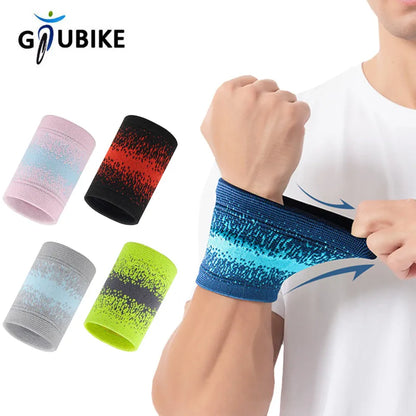 Sports Wristband Wrist Brace — Breathable Support for Gym, Running & Basketball Sports Wristband & Wrist Support Brace — Breathable, Sweat-Absorbing for Running, Basketball & Gym