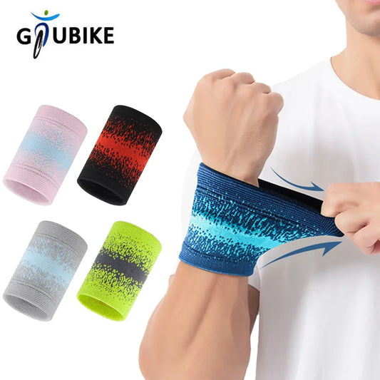 Sports Wristband Wrist Brace — Breathable Support for Gym, Running & Basketball Sports Wristband & Wrist Support Brace — Breathable, Sweat-Absorbing for Running, Basketball & Gym