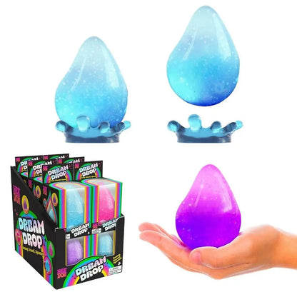 Water Drop Fidget Squeeze Toy | Slow Rebound Stress Relief Decompression Ball Squeeze Relief Pinch Water Drop Pinching Decompression Toy Waterdrop Decompression Toy Fidget Toys Maltose Slow Rebound Pinch