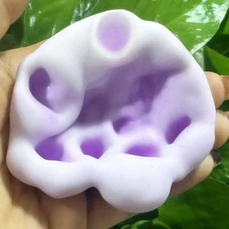 Jelly Ball Squeeze Toy – Squishy Stress Relief Fidget for Kids & Adults Squishy Fluid Ice Skin Jelly Ball Squeeze Toy Kids Adult Soft Pinch Stress Relieving Toys Party Gift Novel Entertainment Games