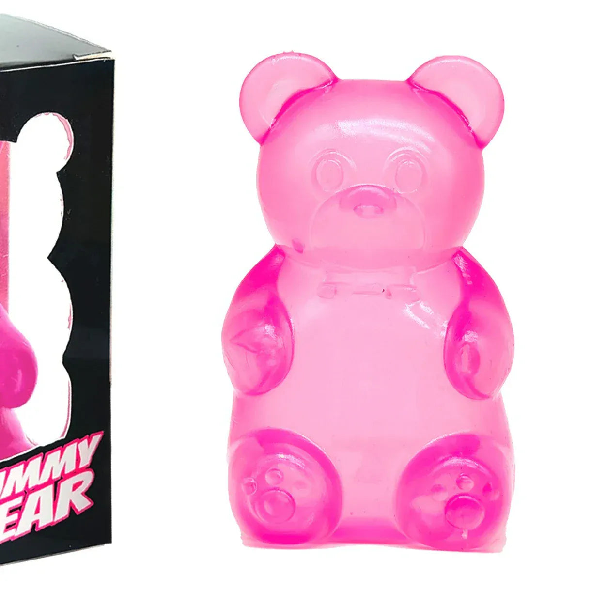 Squishy Gummy Bear Stress Relief Toy | Slow-Rebound Fidget Squishies Squishy Gummy Bear Squeeze Toy - Stress Relief Fidget Sensory Toys, Soft Slow-Rebound Squishies for Anxiety, Hand Therapy