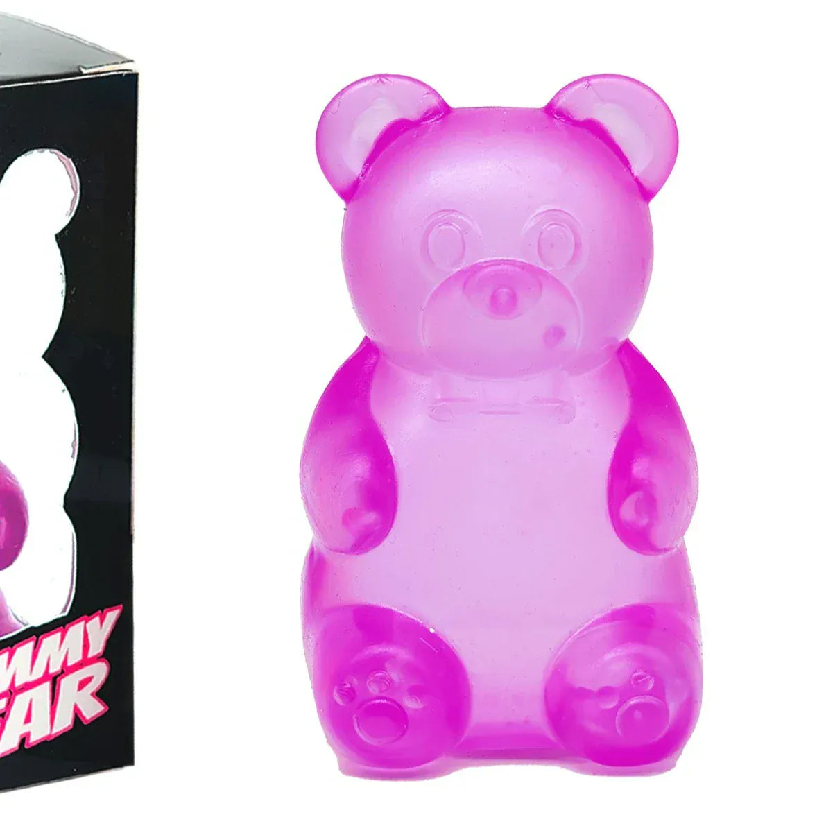 Squishy Gummy Bear Stress Relief Toy | Slow-Rebound Fidget Squishies Squishy Gummy Bear Squeeze Toy - Stress Relief Fidget Sensory Toys, Soft Slow-Rebound Squishies for Anxiety, Hand Therapy