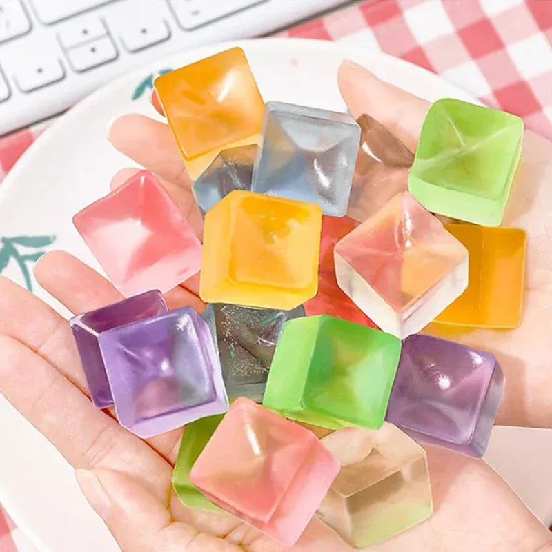 Squishy Ice Cube Fidget Toy Square Shape Squishy Stress Ball Squeeze Toys Stress Relief Sensory Toy For Kids Adults Gift Squishy Ice Cube Fidget Toy Square Shape Squishy Stress Ball Squeeze Toys Stress Relief Sensory Toy For Kids Adults Gift