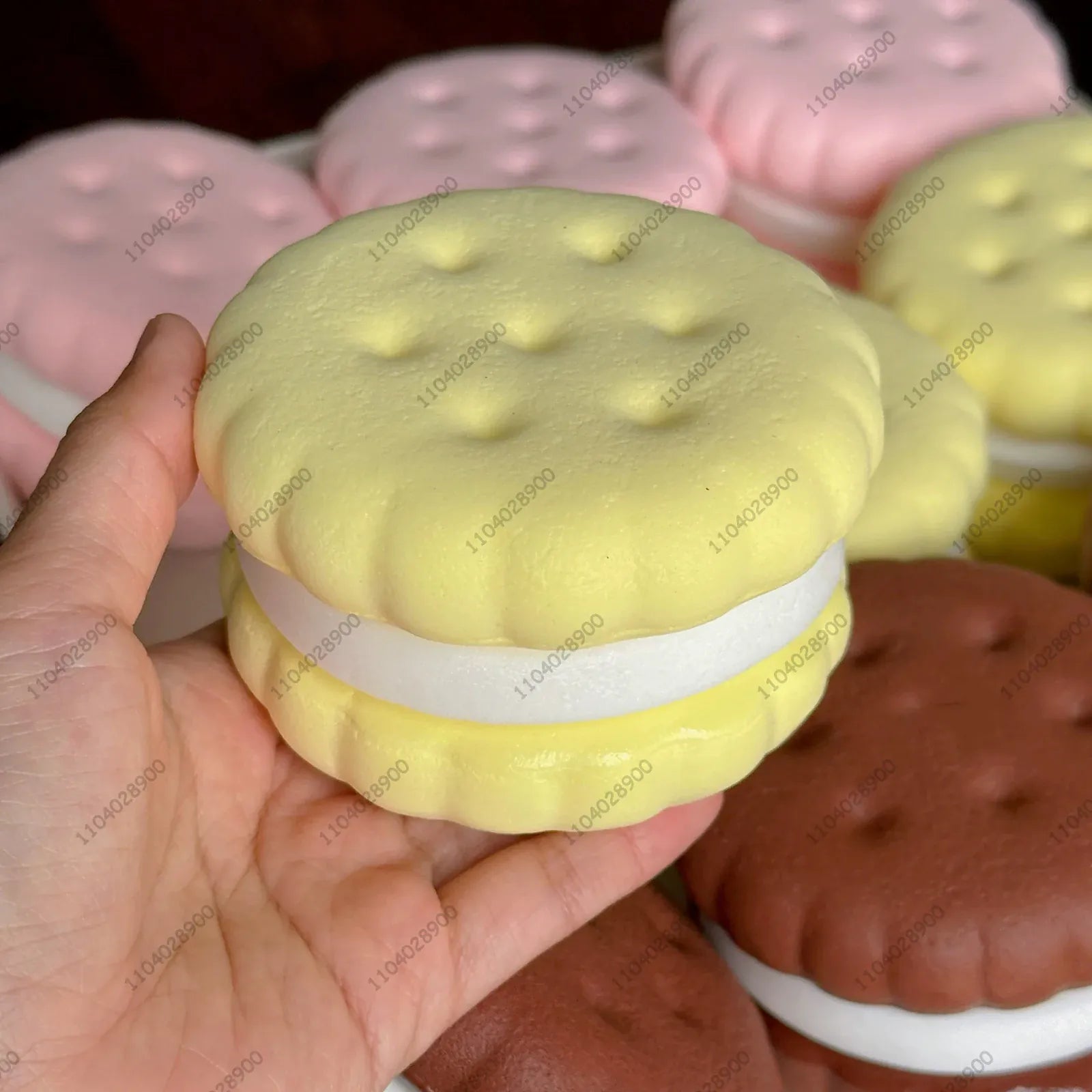 Squishy Mousse Cake Slow-Rising Stress Toy ASMR Fidget | Wahooly Squishy Mousse Cake Stress Toy — Slow-Rising, Hyper-Realistic, ASMR Fidget & Anxiety Relief