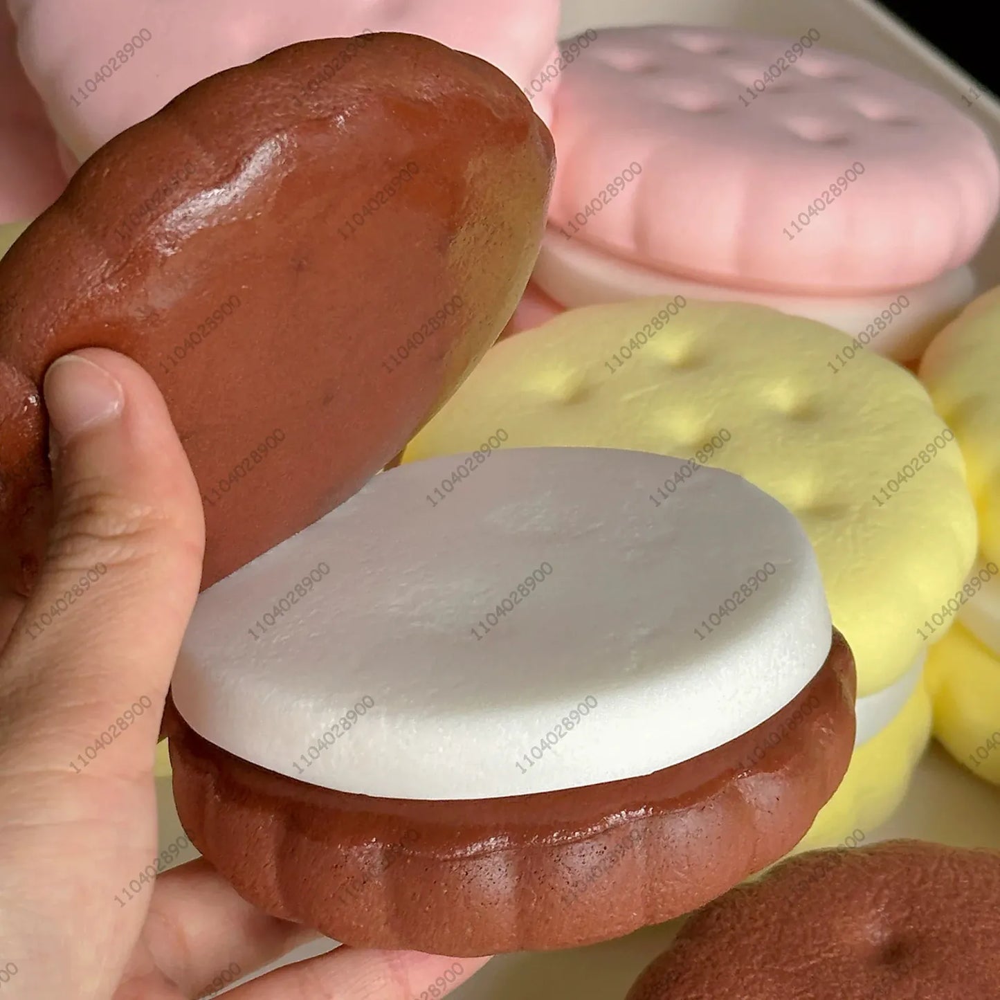 Squishy Mousse Cake Slow-Rising Stress Toy ASMR Fidget | Wahooly Squishy Mousse Cake Stress Toy — Slow-Rising, Hyper-Realistic, ASMR Fidget & Anxiety Relief