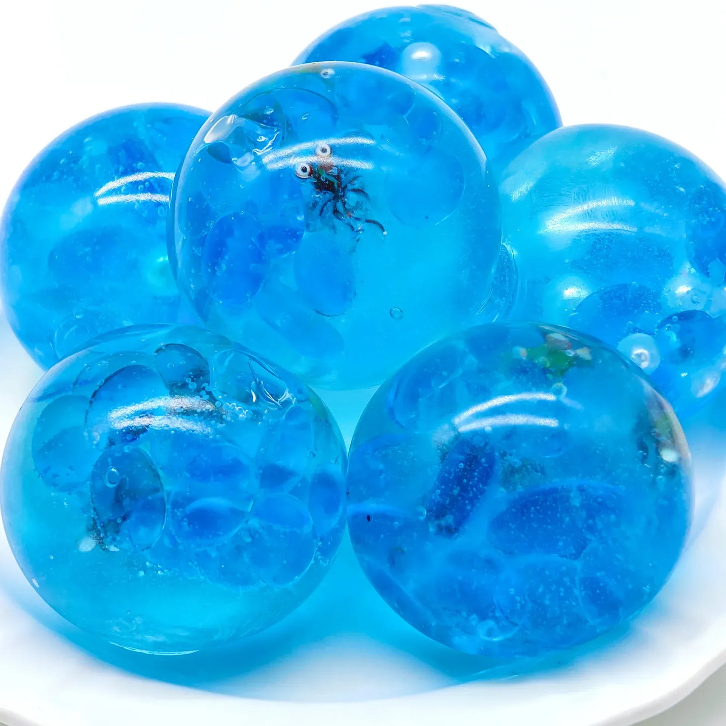 Squishy Sea Animals Stress Ball - Sensory Fidget Toy Anxiety Relief - Wahooly Squishy Sea Animals Stress Ball - Sensory Fidget Toy for Anxiety Relief