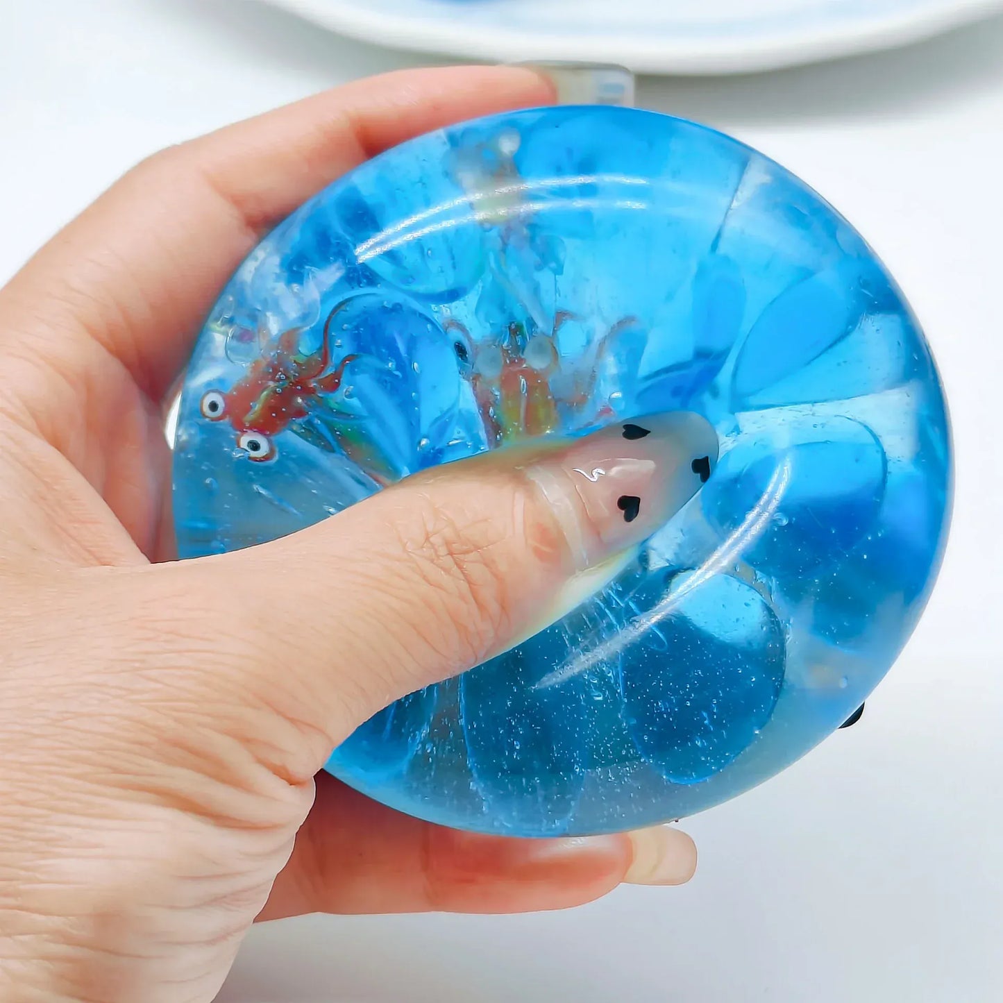 Squishy Sea Animals Stress Ball - Sensory Fidget Toy Anxiety Relief - Wahooly Squishy Sea Animals Stress Ball - Sensory Fidget Toy for Anxiety Relief