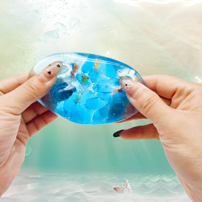 Squishy Sea Animals Stress Ball - Sensory Fidget Toy Anxiety Relief - Wahooly Squishy Sea Animals Stress Ball - Sensory Fidget Toy for Anxiety Relief