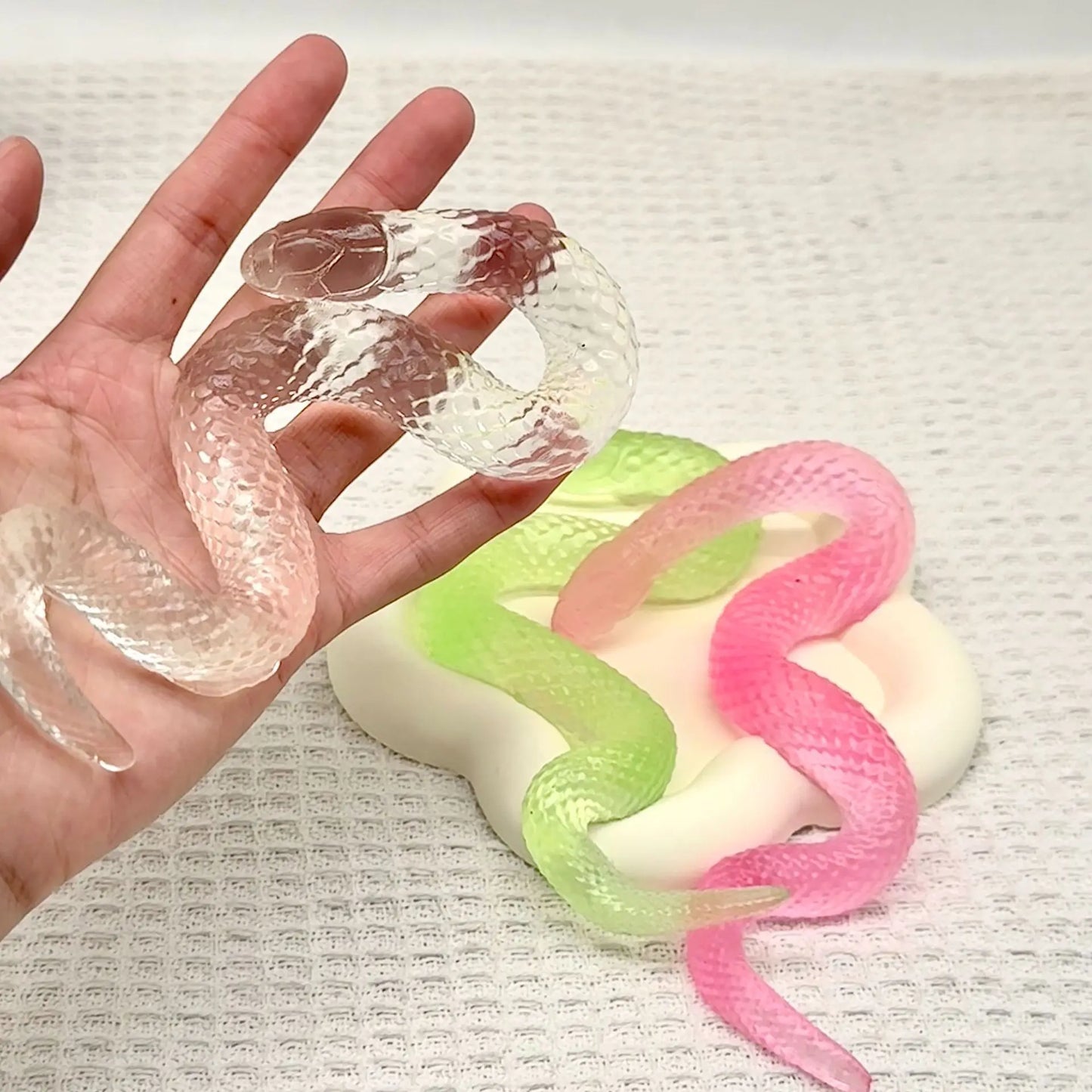 Squishy Snake Stress Ball Stretchy Fidget Toy for Adults Kids, Squishies Hand Therapy Sensory Toys for Anxiety Relief ADHD Gifts Squishy Snake Stress Ball Stretchy Fidget Toy for Adults Kids, Squishies Hand Therapy Sensory Toys for Anxiety Relief ADHD Gifts