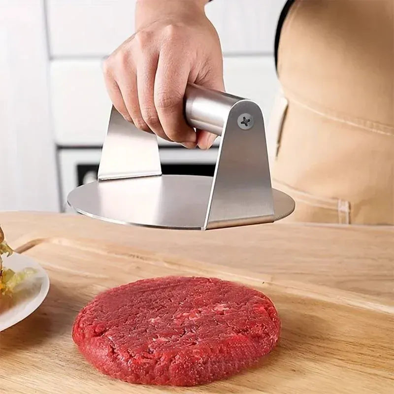 Stainless Steel Smash Burger Press Hamburger Patties Meat Masher Circular Meat Press Mold for Deli Meats Kitchen Accessories Stainless Steel Smash Burger Press Hamburger Patties Meat Masher Circular Meat Press Mold for Deli Meats Kitchen Accessories