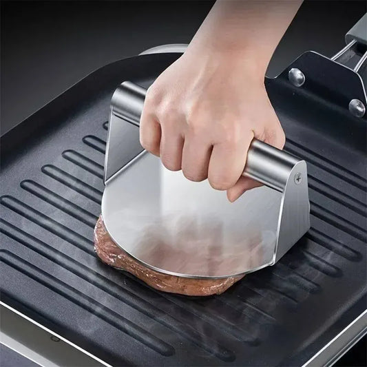 Stainless Steel Smash Burger Press Hamburger Patties Meat Masher Circular Meat Press Mold for Deli Meats Kitchen Accessories Stainless Steel Smash Burger Press Hamburger Patties Meat Masher Circular Meat Press Mold for Deli Meats Kitchen Accessories