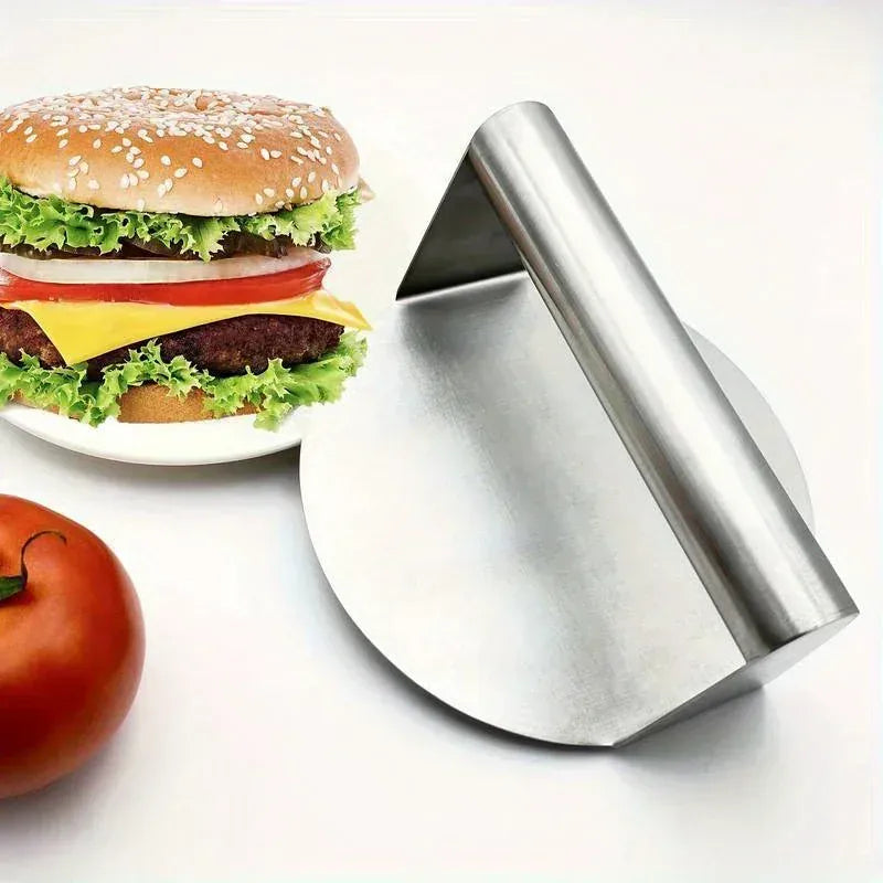 Stainless Steel Smash Burger Press Hamburger Patties Meat Masher Circular Meat Press Mold for Deli Meats Kitchen Accessories Stainless Steel Smash Burger Press Hamburger Patties Meat Masher Circular Meat Press Mold for Deli Meats Kitchen Accessories