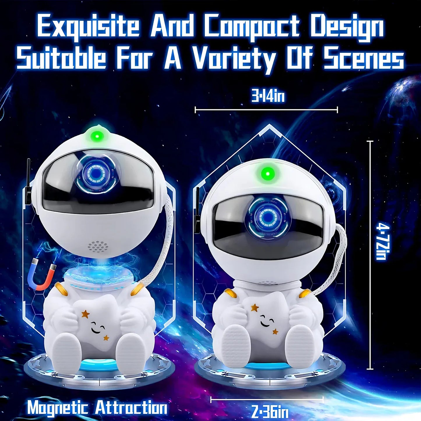 Star Projector Galaxy Night Light Astronaut Space Projector Star Projector Galaxy Night Light Astronaut Space Projector