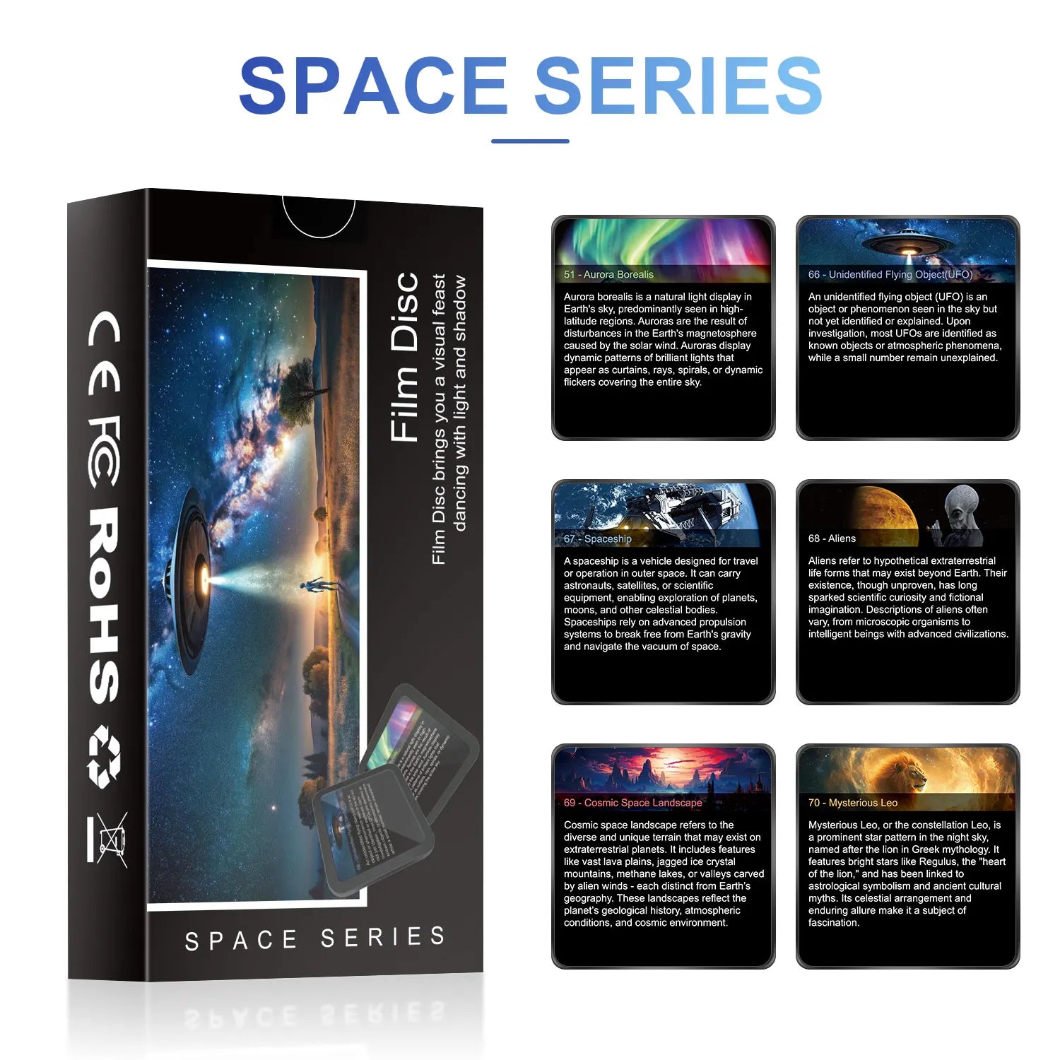 Starry Sky Projector Planetarium Lamp 6 Pack (Projector Not Included) Starry Sky Projector Planetarium Lamp 6 Pack (Projector Not Included)