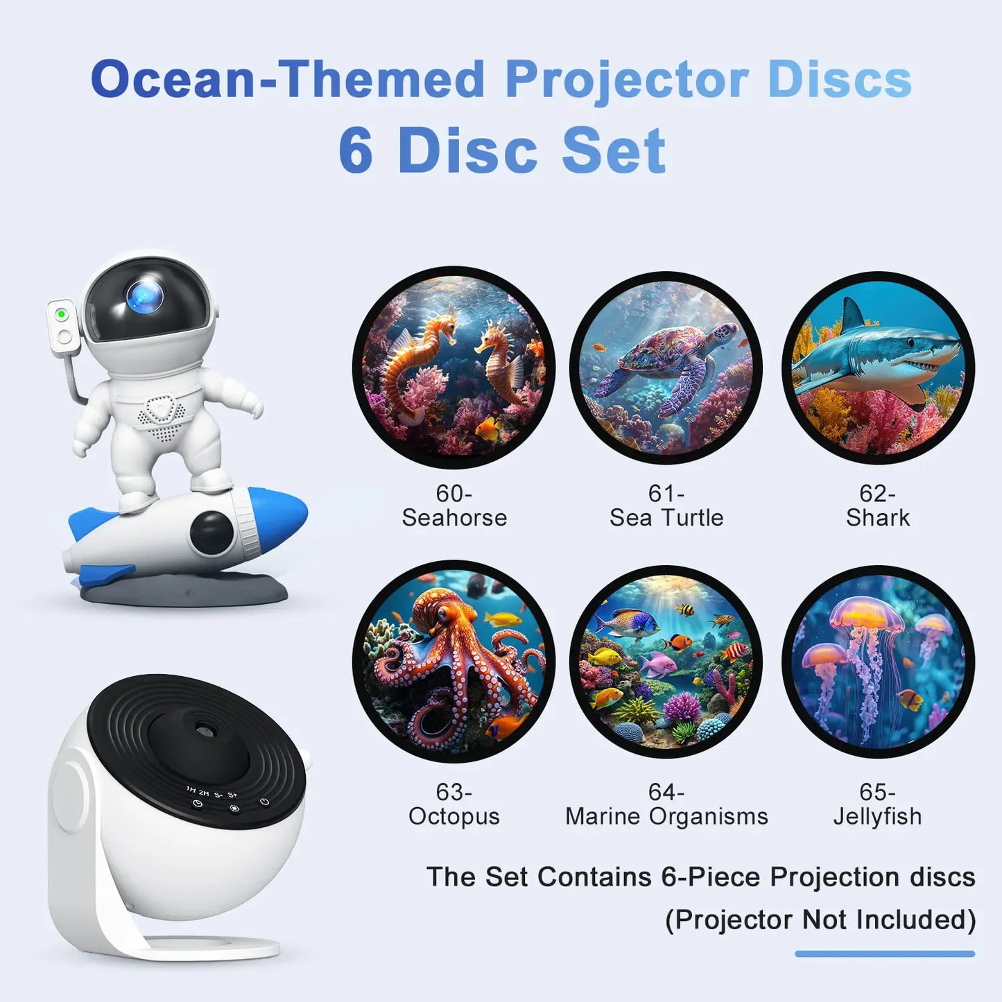 Starry Sky Projector Planetarium Lamp 6 Pack (Projector Not Included) Starry Sky Projector Planetarium Lamp 6 Pack (Projector Not Included)
