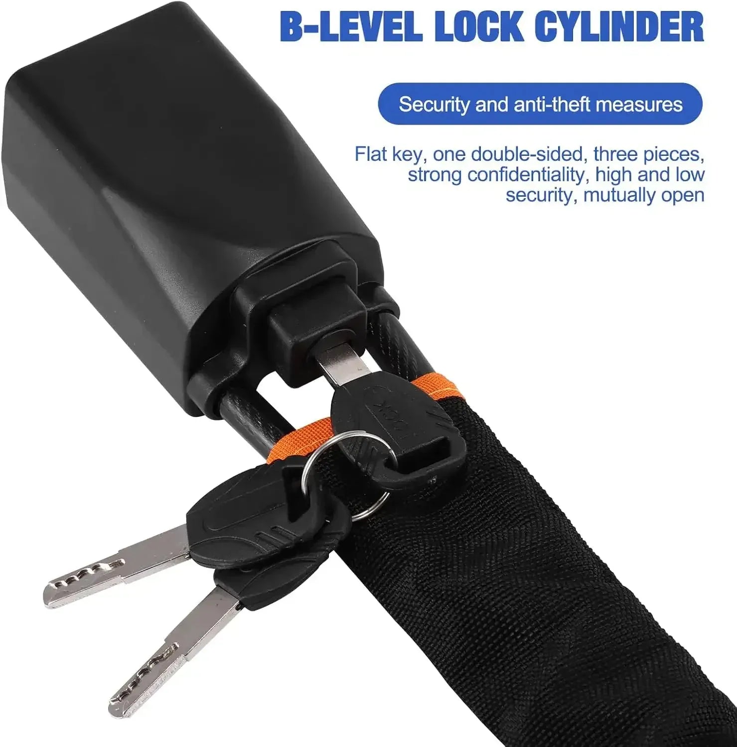 Steel Cable Steering Wheel Lock | Adjustable Anti-Theft Security Device – Universal Fit Steel Cable Steering Wheel Lock – Adjustable Anti-Theft Security Device for Cars, SUVs, Trucks & Vans