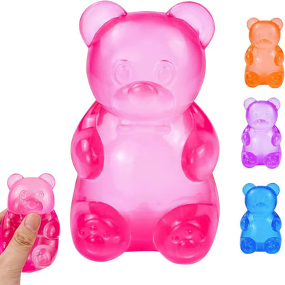 Stress Bear Squishy Ball Gummy Bear Toy Sugar Filled Squishy Toys for Kids Stress Relief Ultra-Soft Decompression Venting Toys Stress Bear Squishy Ball Gummy Bear Toy Sugar Filled Squishy Toys for Kids Stress Relief Ultra-Soft Decompression Venting Toys