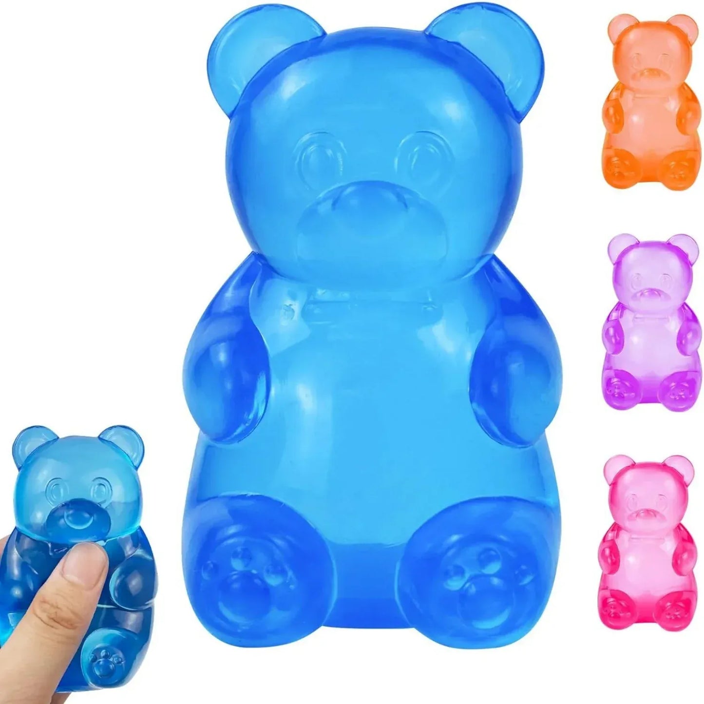 Stress Bear Squishy Ball Gummy Bear Toy Sugar Filled Squishy Toys for Kids Stress Relief Ultra-Soft Decompression Venting Toys Stress Bear Squishy Ball Gummy Bear Toy Sugar Filled Squishy Toys for Kids Stress Relief Ultra-Soft Decompression Venting Toys