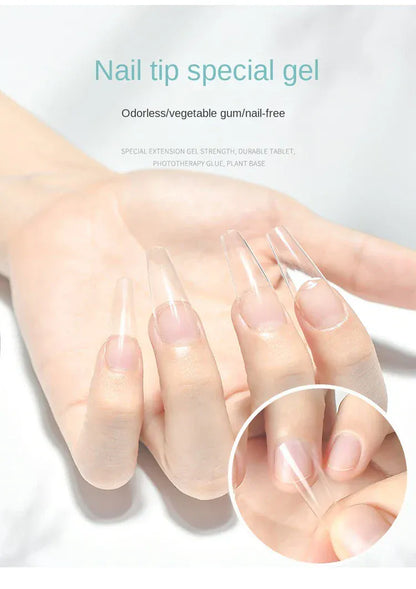 Strong Nail Glue - Quick Dry Acrylic Nail Adhesive | Wahooly Strong Nail Glue for Acrylic Nail Tips-Fake, Brush On, Quick Dry, Easy Application Durable & Long-Lasting Fast Glue False Nails