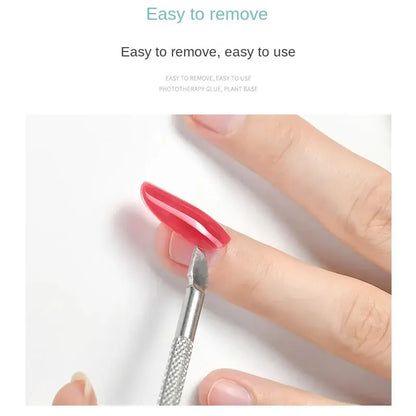 Strong Nail Glue - Quick Dry Acrylic Nail Adhesive | Wahooly Strong Nail Glue for Acrylic Nail Tips-Fake, Brush On, Quick Dry, Easy Application Durable & Long-Lasting Fast Glue False Nails