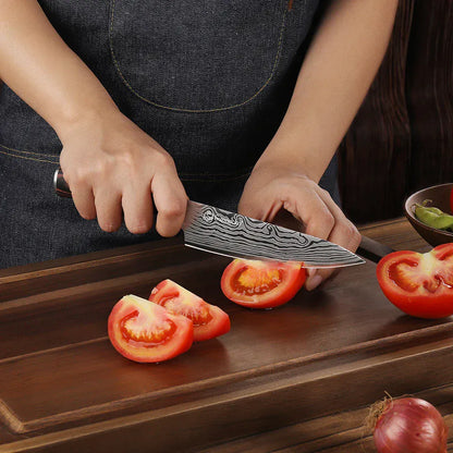 Sunnecko Chef's Knife 8“ 5.5” High Carbon Stainless Steel Kitchen Knives Slicing Tools Razor Sharp Meat Vegetable Cutting Knife Sunnecko Chef's Knife 8“ 5.5” High Carbon Stainless Steel Kitchen Knives Slicing Tools Razor Sharp Meat Vegetable Cutting Knife