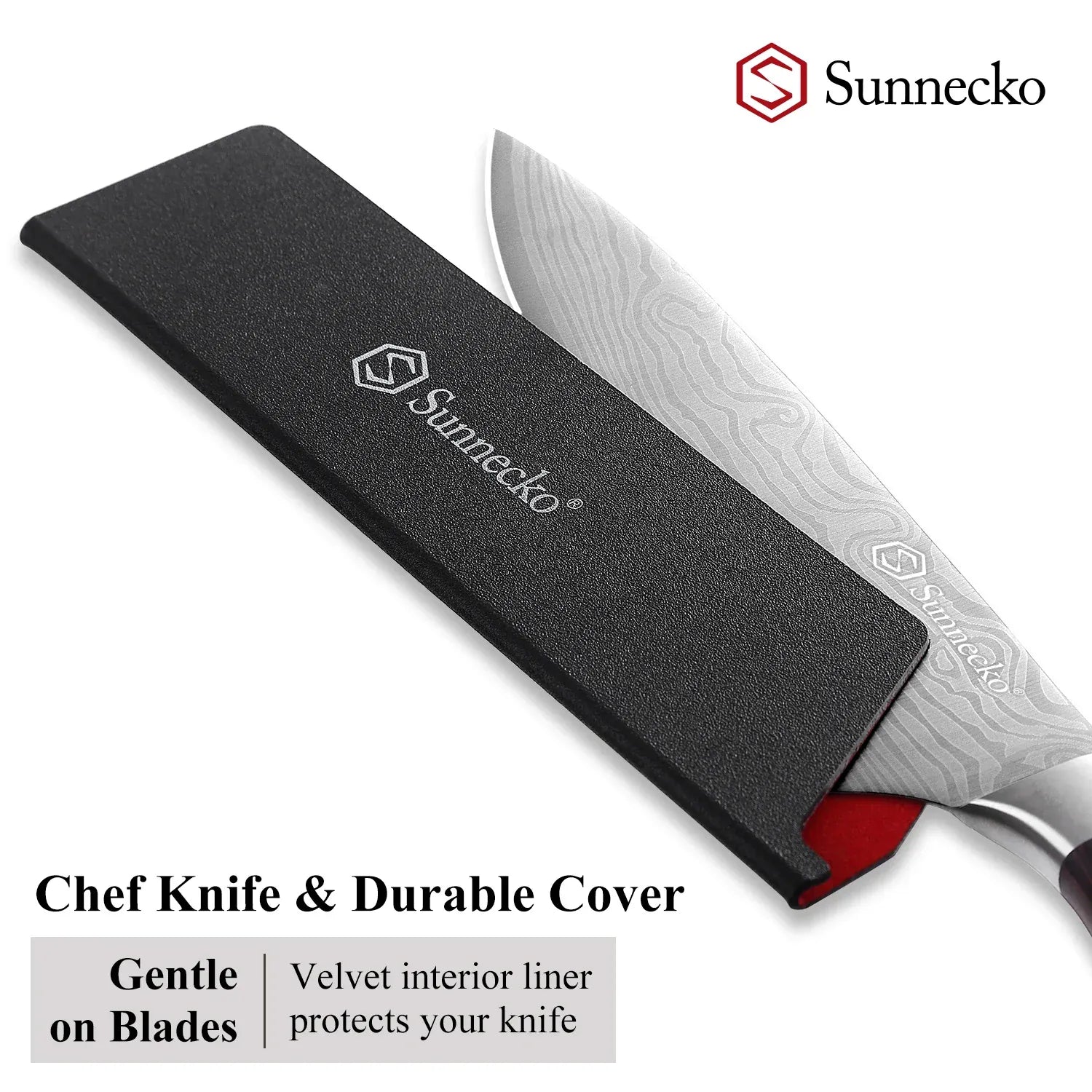 Sunnecko Chef's Knife 8“ 5.5” High Carbon Stainless Steel Kitchen Knives Slicing Tools Razor Sharp Meat Vegetable Cutting Knife Sunnecko Chef's Knife 8“ 5.5” High Carbon Stainless Steel Kitchen Knives Slicing Tools Razor Sharp Meat Vegetable Cutting Knife