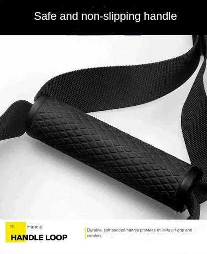 Suspension Resistance Band Training System – 300+ Exercises, Home Gym | Wahooly Suspension Resistance Band Training System – Full Body Home Gym, 300+ Exercises