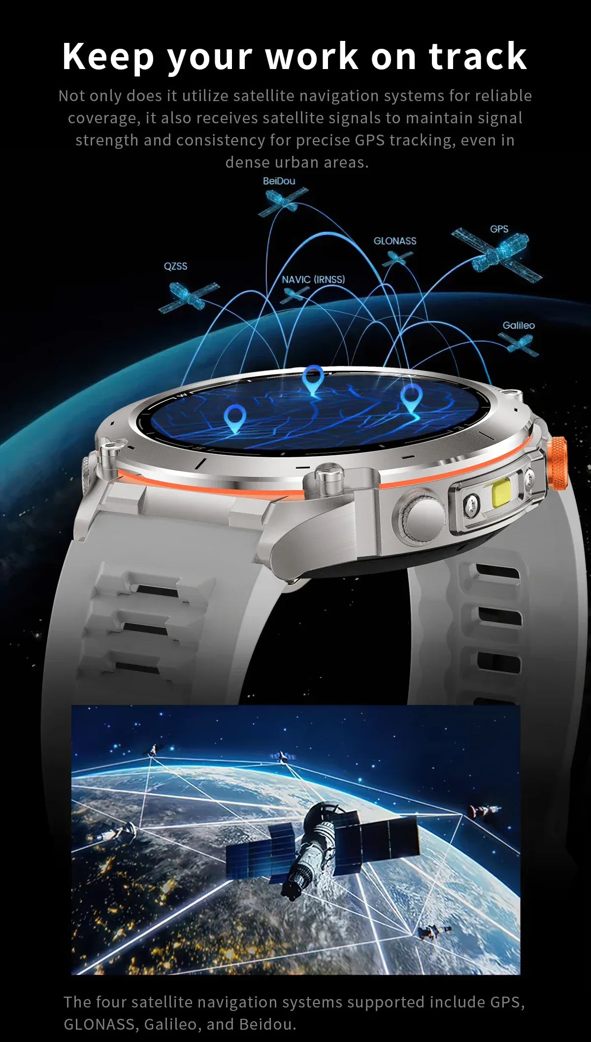T-Rex 3 GPS Military Smart Watch – 10ATM Waterproof AMOLED | Wahooly T-Rex 3 GPS Military Smart Watch – 1.43" AMOLED, 10ATM Waterproof & Dual-Band GNSS