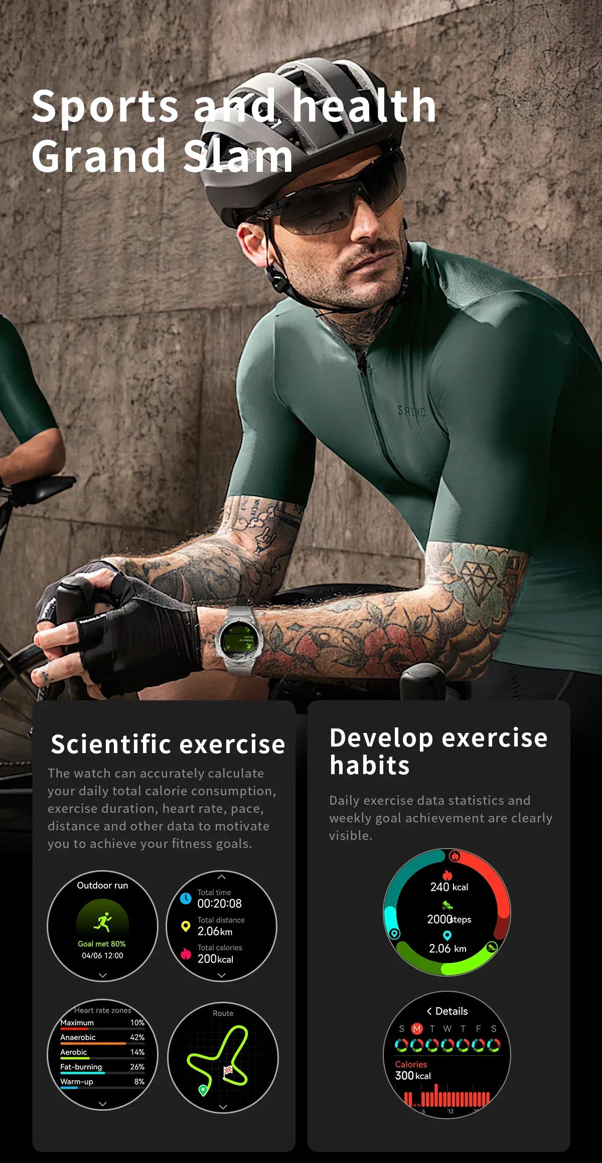 T-Rex 3 GPS Military Smart Watch – 10ATM Waterproof AMOLED | Wahooly T-Rex 3 GPS Military Smart Watch – 1.43" AMOLED, 10ATM Waterproof & Dual-Band GNSS