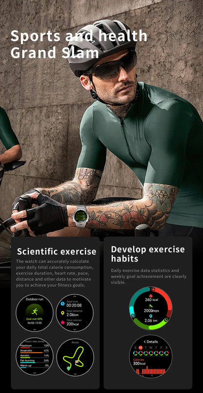 T-Rex 3 GPS Military Smart Watch – 10ATM Waterproof AMOLED | Wahooly T-Rex 3 GPS Military Smart Watch – 1.43" AMOLED, 10ATM Waterproof & Dual-Band GNSS