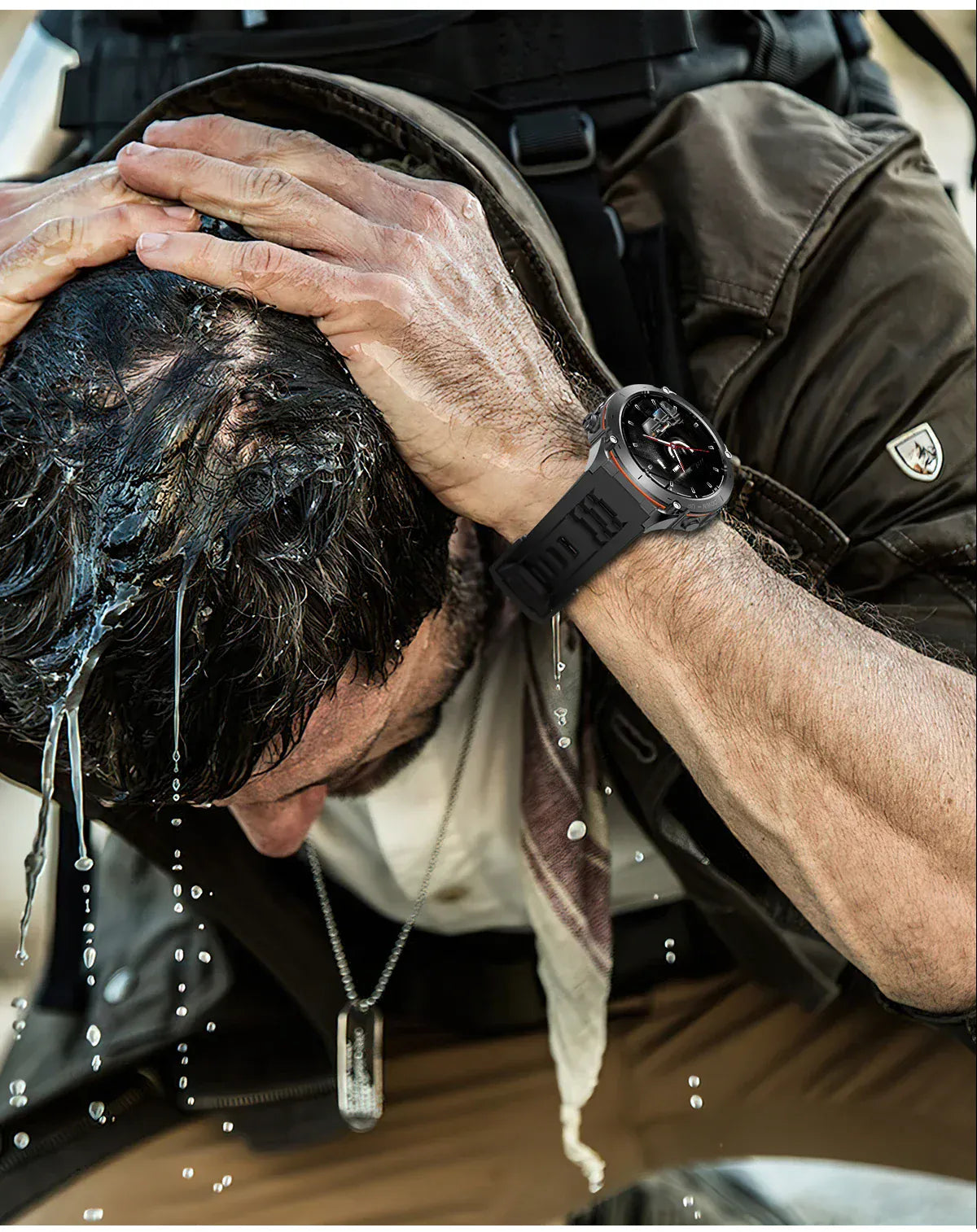 T-Rex 3 GPS Military Smart Watch – 10ATM Waterproof AMOLED | Wahooly T-Rex 3 GPS Military Smart Watch – 1.43" AMOLED, 10ATM Waterproof & Dual-Band GNSS