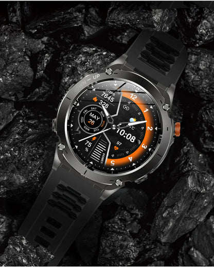 T-Rex 3 GPS Military Smart Watch – 10ATM Waterproof AMOLED | Wahooly T-Rex 3 GPS Military Smart Watch – 1.43" AMOLED, 10ATM Waterproof & Dual-Band GNSS