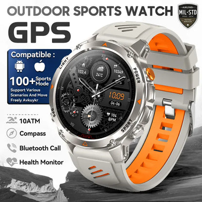 T-Rex 3 Pro Military GPS Smartwatch – Dual-Band GNSS, AMOLED & 10ATM | Wahooly T-Rex 3 Pro Military GPS Smartwatch – Dual-Band GNSS, AMOLED, Altimeter & 10ATM Swim-Proof