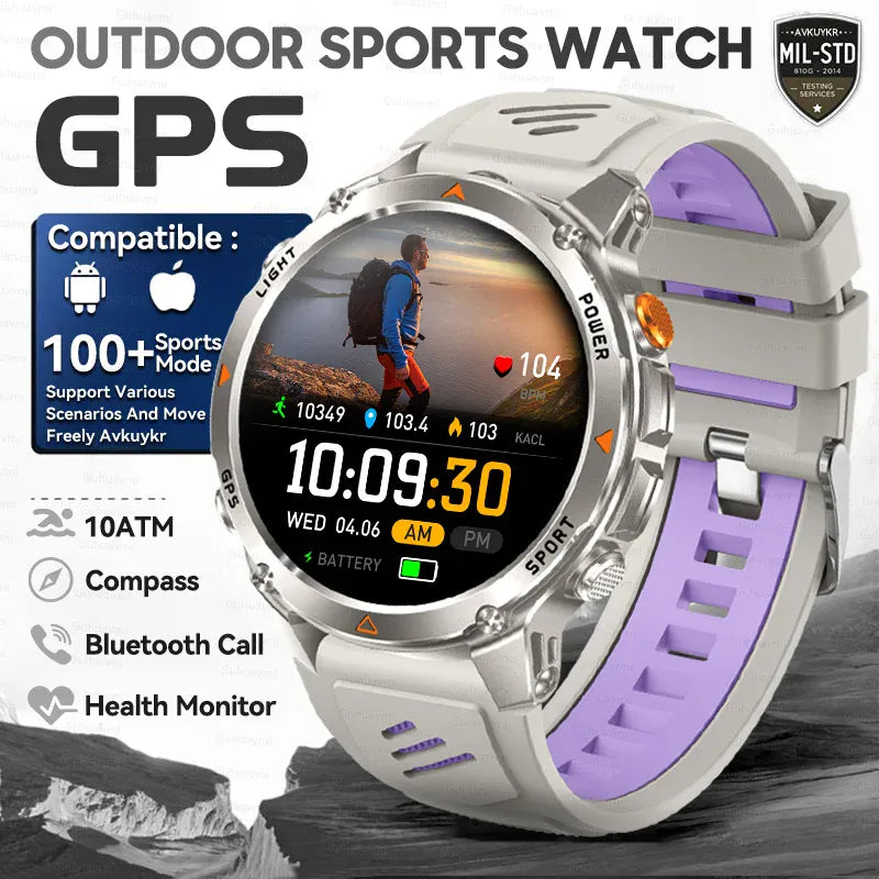 T-Rex 3 Pro Military GPS Smartwatch – Dual-Band GNSS, AMOLED & 10ATM | Wahooly T-Rex 3 Pro Military GPS Smartwatch – Dual-Band GNSS, AMOLED, Altimeter & 10ATM Swim-Proof