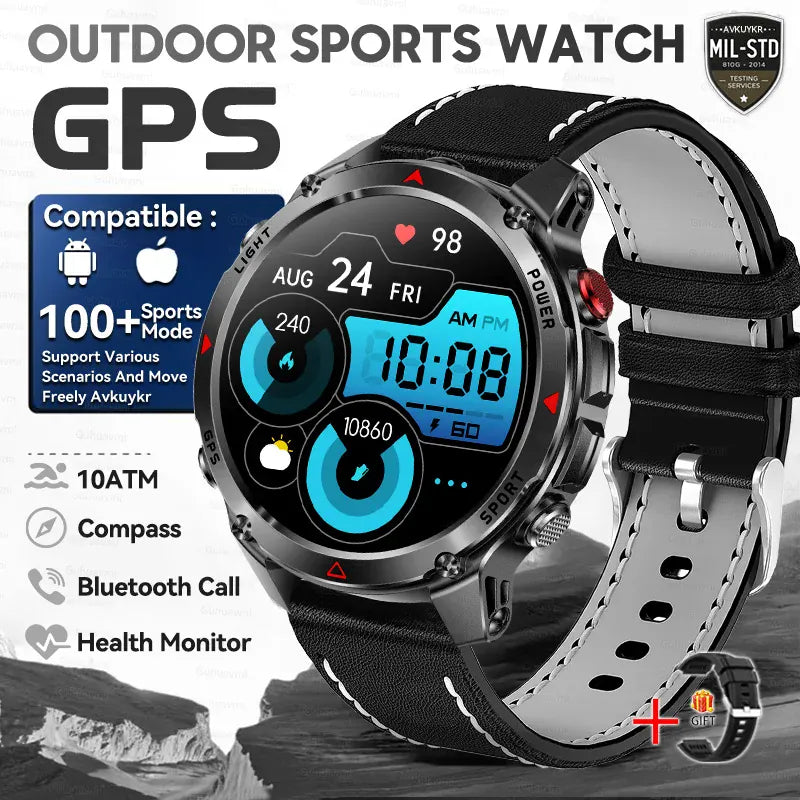 T-Rex 3 Pro Military GPS Smartwatch – Dual-Band GNSS, AMOLED & 10ATM | Wahooly T-Rex 3 Pro Military GPS Smartwatch – Dual-Band GNSS, AMOLED, Altimeter & 10ATM Swim-Proof