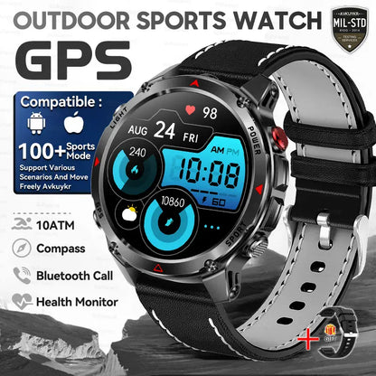 T-Rex 3 Pro Military GPS Smartwatch – Dual-Band GNSS, AMOLED & 10ATM | Wahooly T-Rex 3 Pro Military GPS Smartwatch – Dual-Band GNSS, AMOLED, Altimeter & 10ATM Swim-Proof
