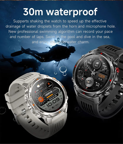 T-Rex 3 Pro Military GPS Smartwatch – Dual-Band GNSS, AMOLED & 10ATM | Wahooly T-Rex 3 Pro Military GPS Smartwatch – Dual-Band GNSS, AMOLED, Altimeter & 10ATM Swim-Proof