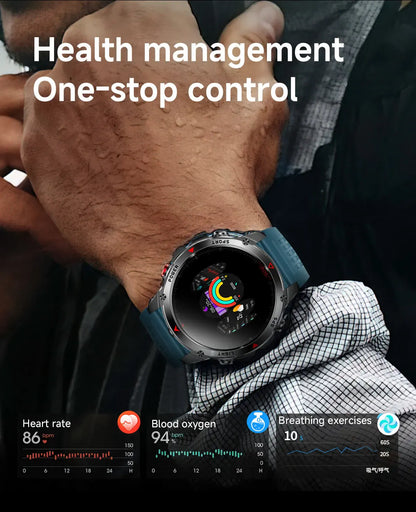 T-Rex 3 Pro Military GPS Smartwatch – Dual-Band GNSS, AMOLED & 10ATM | Wahooly T-Rex 3 Pro Military GPS Smartwatch – Dual-Band GNSS, AMOLED, Altimeter & 10ATM Swim-Proof