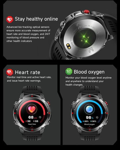 T-Rex 3 Pro Military GPS Smartwatch – Dual-Band GNSS, AMOLED & 10ATM | Wahooly T-Rex 3 Pro Military GPS Smartwatch – Dual-Band GNSS, AMOLED, Altimeter & 10ATM Swim-Proof