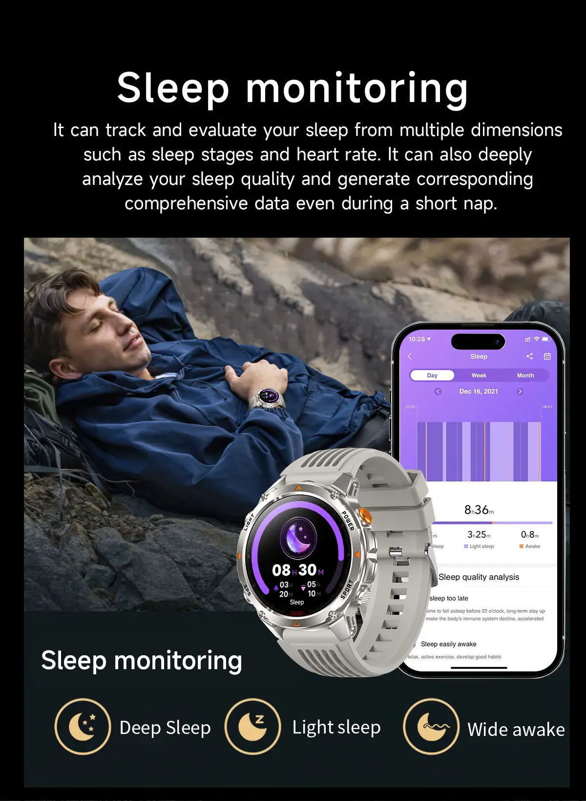 T-Rex 3 Pro Military GPS Smartwatch – Dual-Band GNSS, AMOLED & 10ATM | Wahooly T-Rex 3 Pro Military GPS Smartwatch – Dual-Band GNSS, AMOLED, Altimeter & 10ATM Swim-Proof